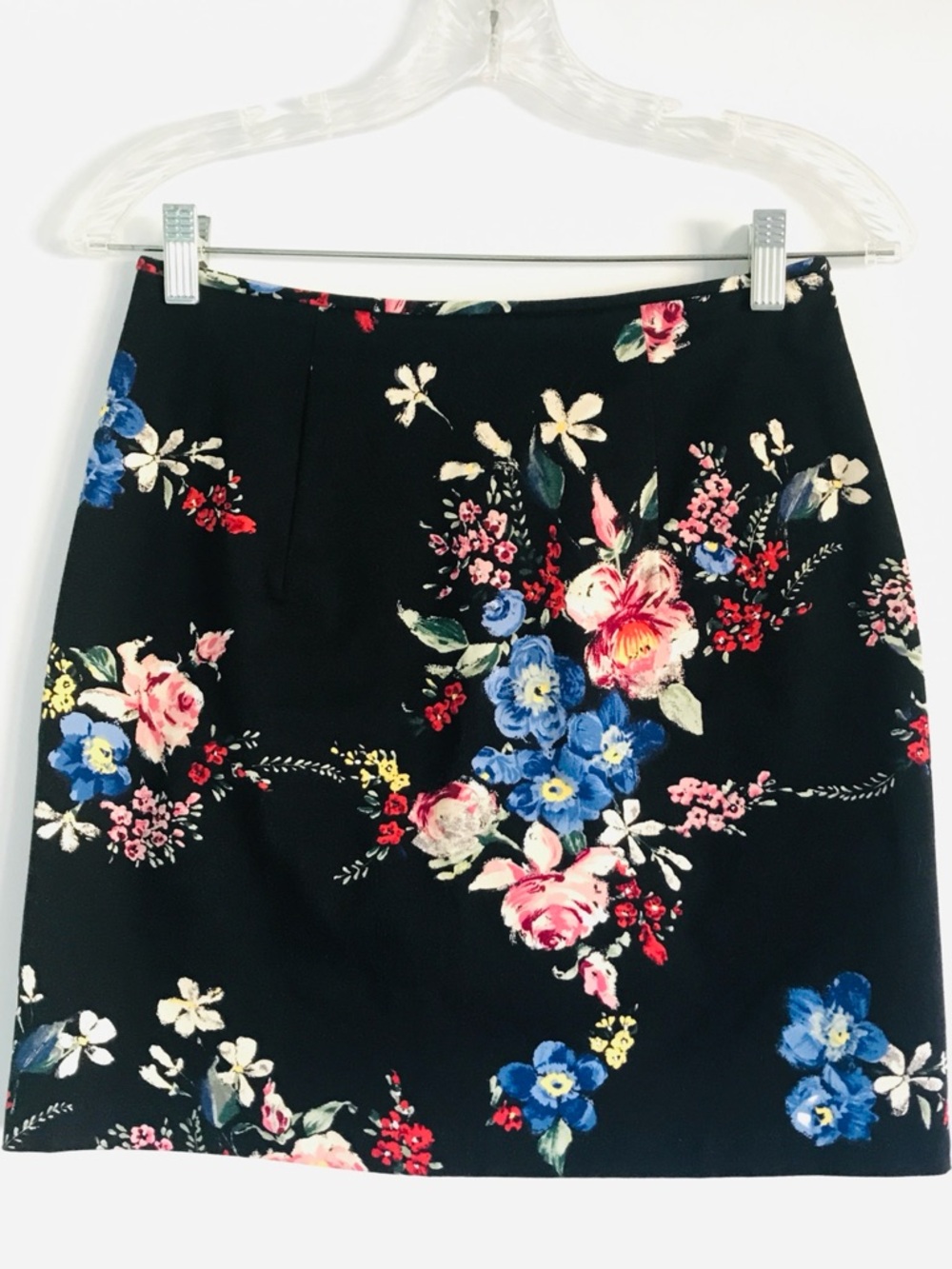 Vintage Jessica McClintock for Gunne Sax Floral Mini Skirt